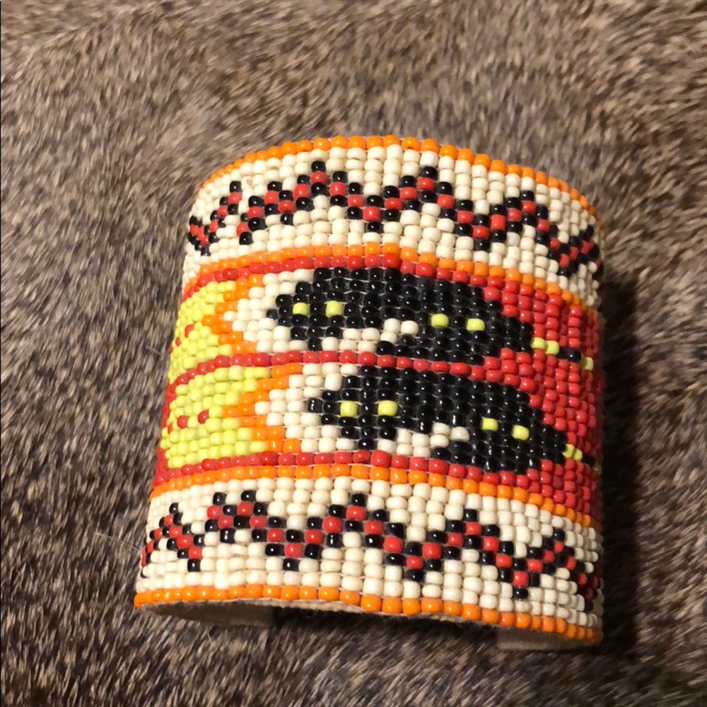 Navajo beaded cuff